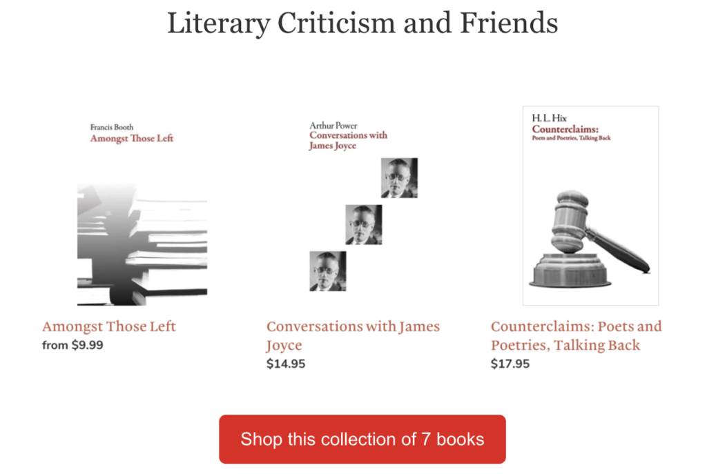 Literary Criticism and Friends collection